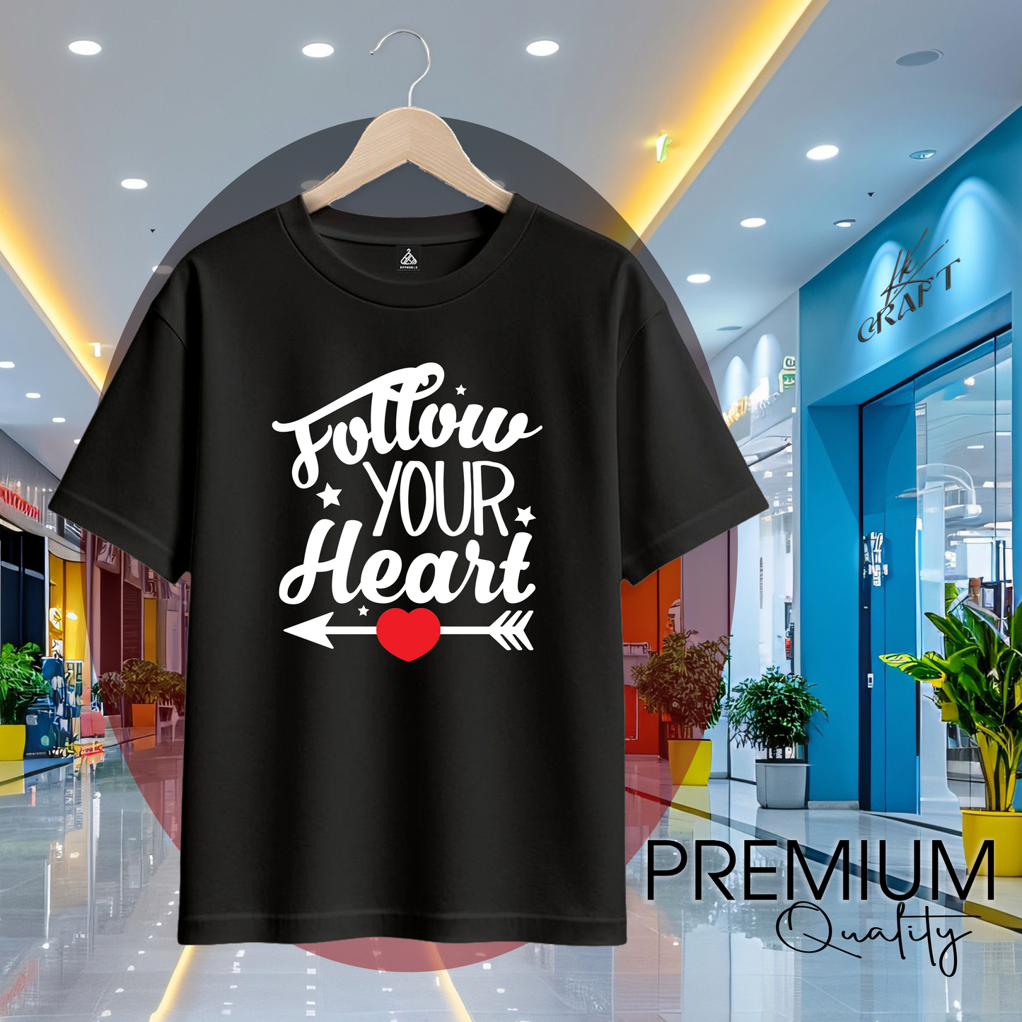 Customize T-Shirt Black (FYH)